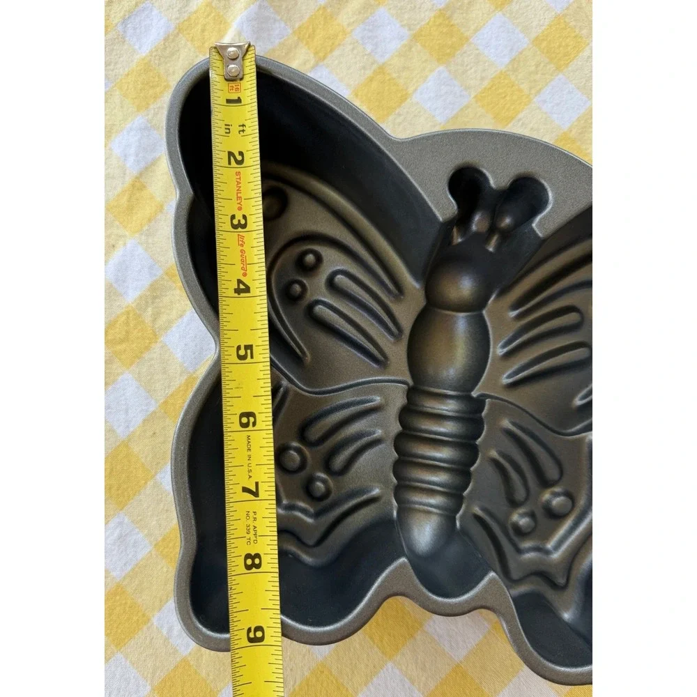 Nordic Ware Cake Pan Butterfly Silver